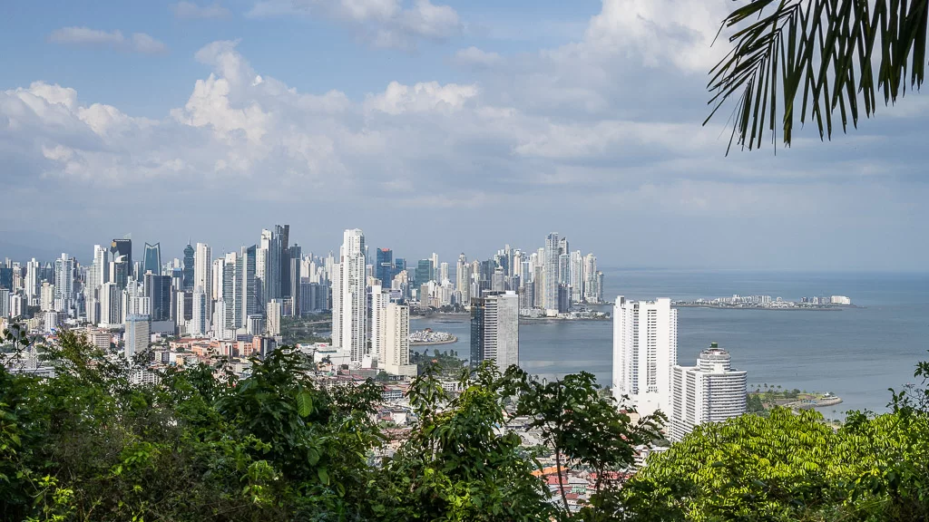 Panama City vanuit Metropolitan Natural Park