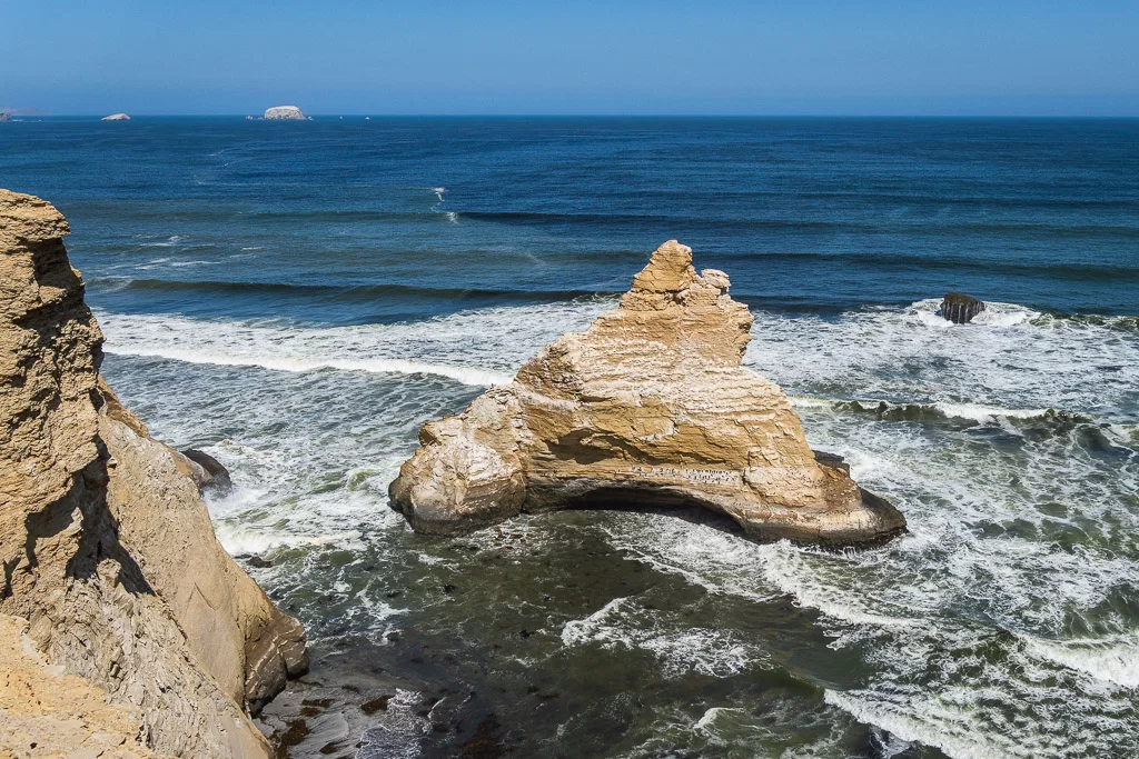 La Cathedral in Paracas Nature Reserve