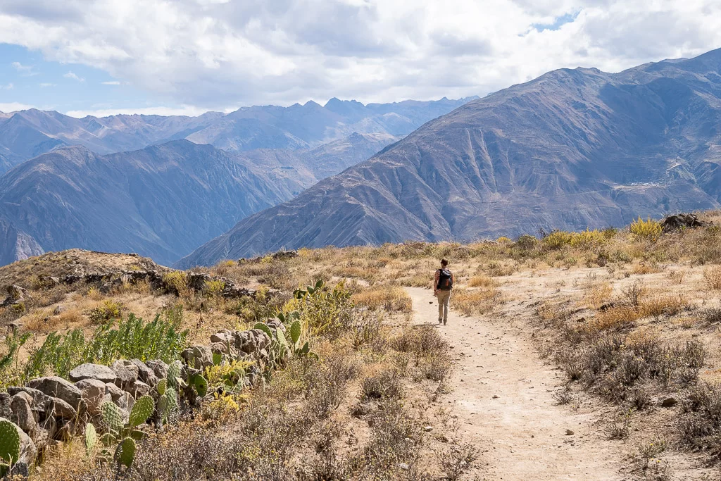 Colca Canyon in Cabanaconde