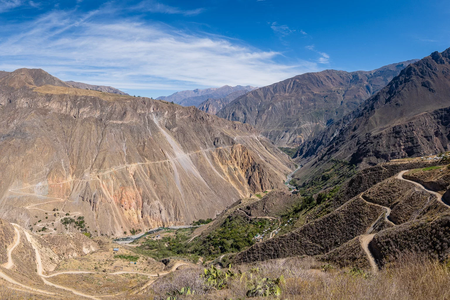 Driedaagse hike in de Colca Canyon