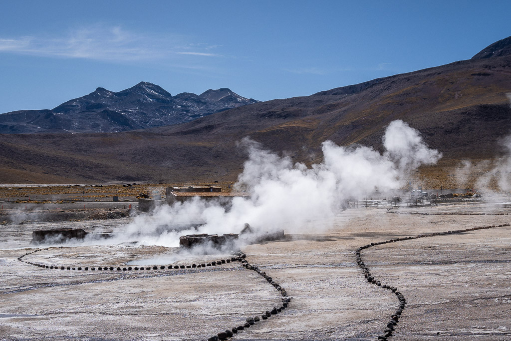 The geyser fields of El Tatio