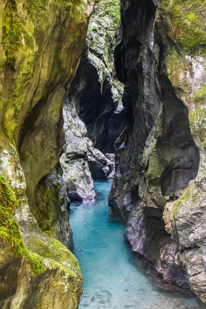 Tolminkloof in Slovenië